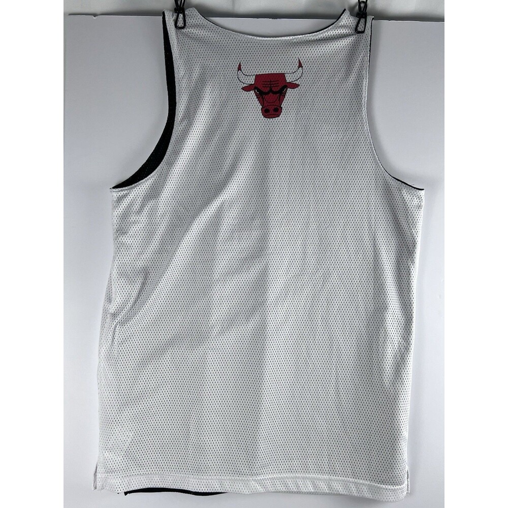 CHICAGO BULLS Ultra Game Men's M Red/Black Tank Top REVERSIBLE Basketball NBA